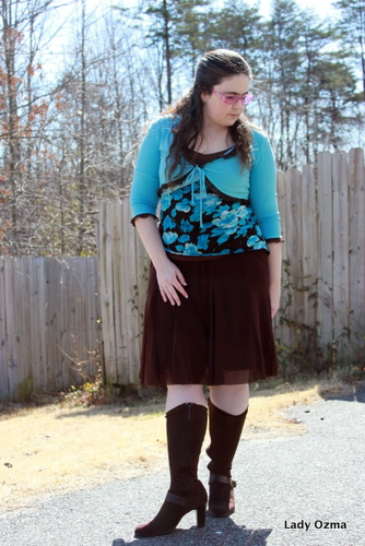 Super Cute Brown and Blue 1