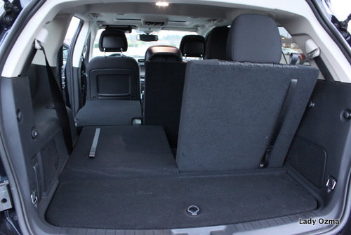 Third Row Seating and Fold Flat Features