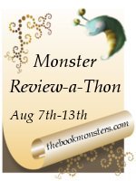 The Book Monsters Review-A-Thon Button