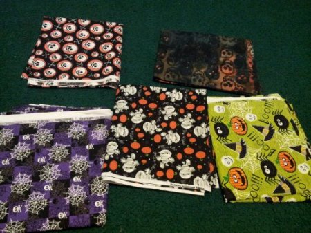 Just a few of my fun Halloween fabrics