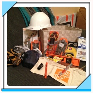 Home Depot Prize Basket of Tools!