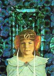 This is my trading card from Ron Miller's Firebrands.