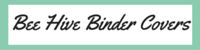 Bee Hive Binder Covers