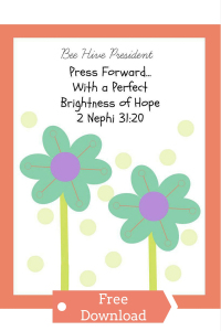 YW Class Presidency Binders for the 2016 Mutual Theme